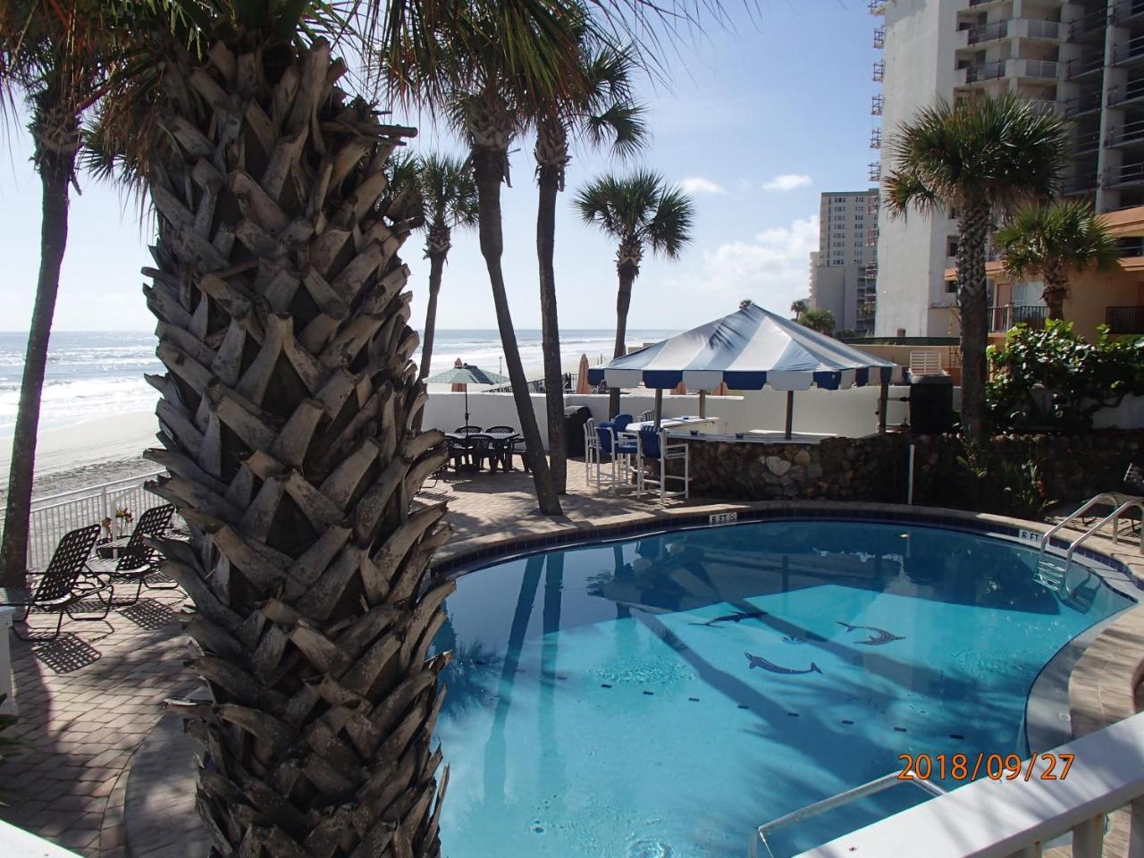 Flamingo Inn Beachfront - Daytona Beach Exterior foto